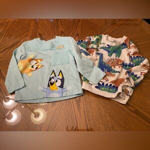 H&M Kids Sweatshirts - Blue and Multicolor